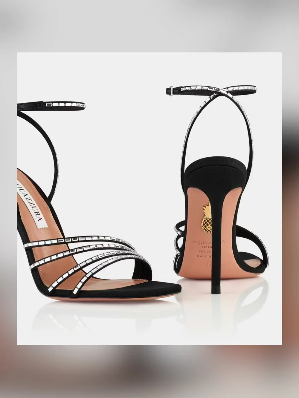 Aquazzura Mistica Sandal 105 Size 35